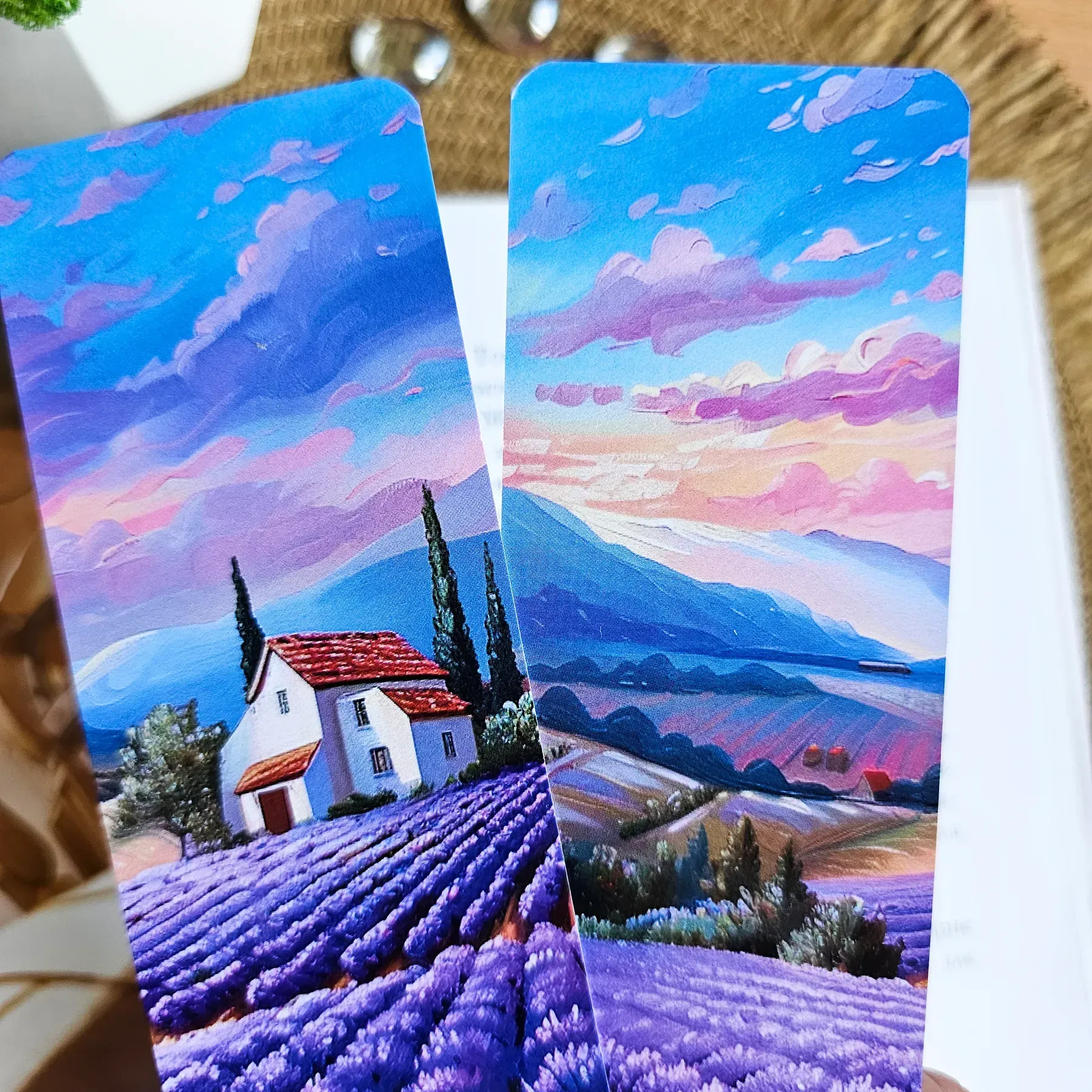 Закладка для книг MriyTaDiy, "Полудень у Провансі", art bm-32 1