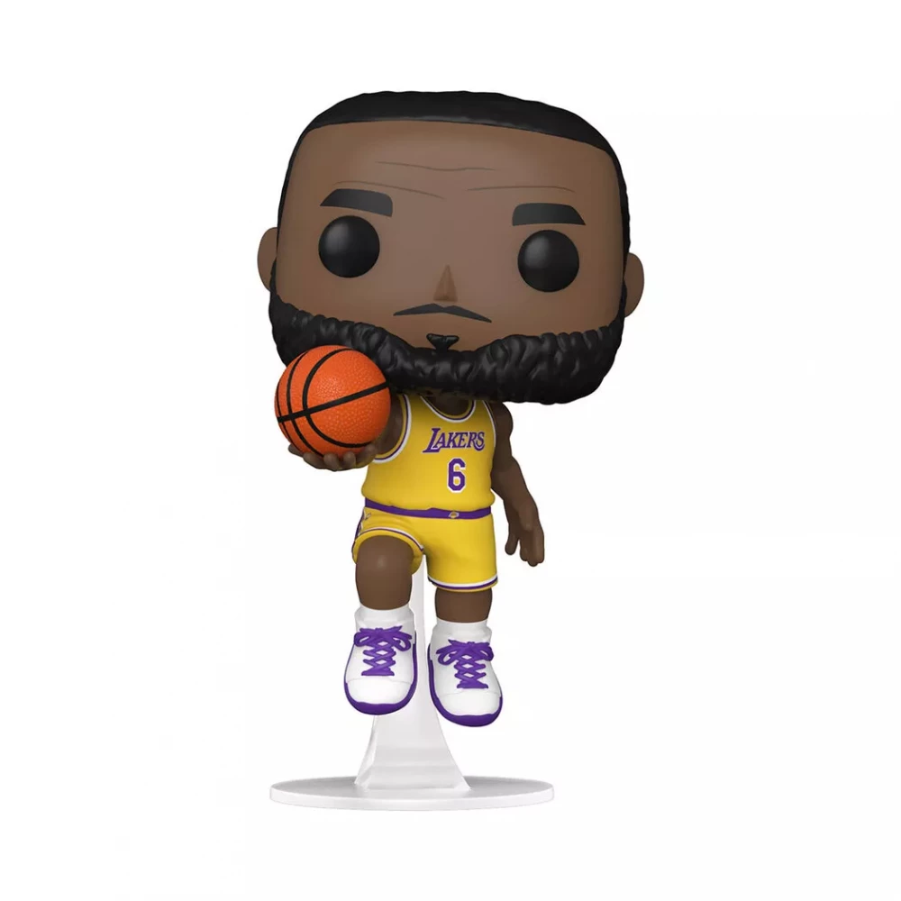 Фігурка Funko Pop! серії "НБА" - Леброн Джеймс в жовтій уніформі, 65792