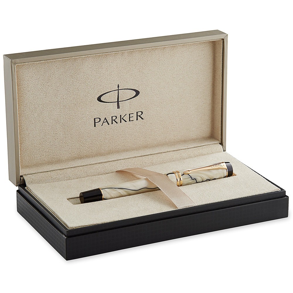 Ручка Parker Duofold, перл.-чорн. перо, 97 612Ч 5