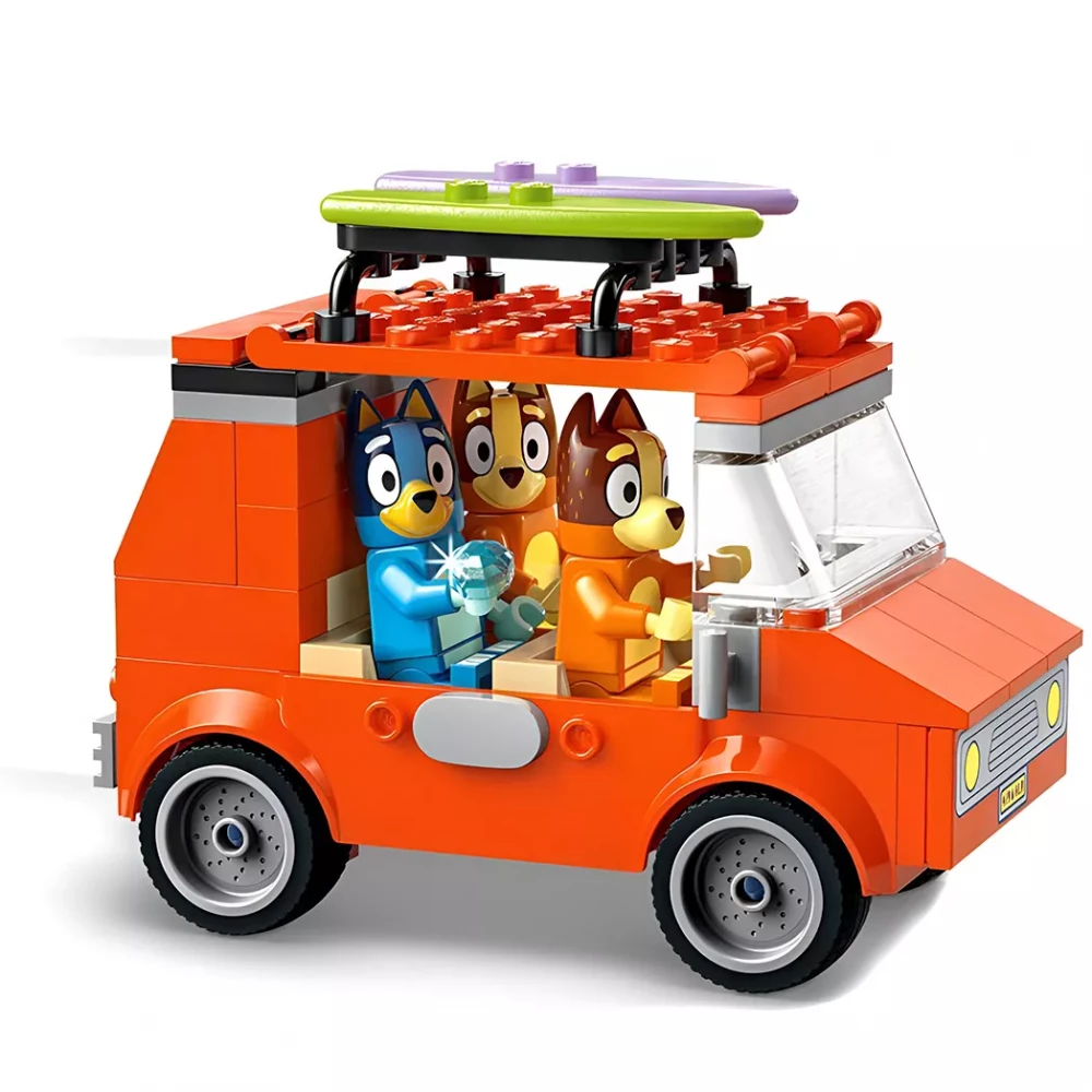 Конструктор Lego Bluey "Пляж и семейная поездка на автомобиле Блуи", 11202 3