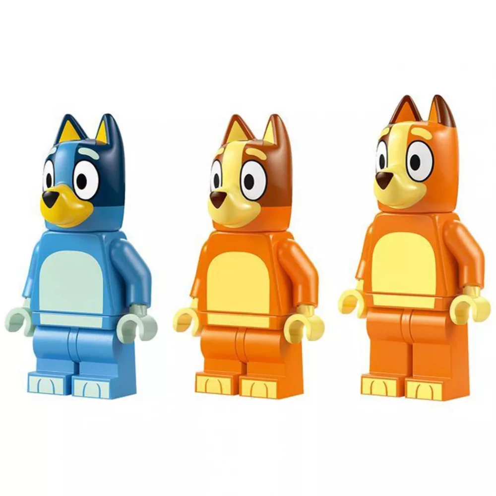 Конструктор Lego Bluey "Пляж и семейная поездка на автомобиле Блуи", 11202 6