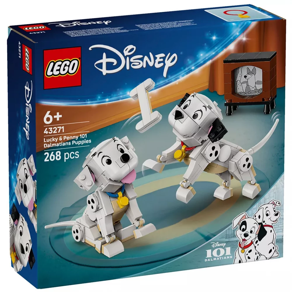 Конструктор Lego Disney "Лаки и Пенни. 101 далматинец", 43271