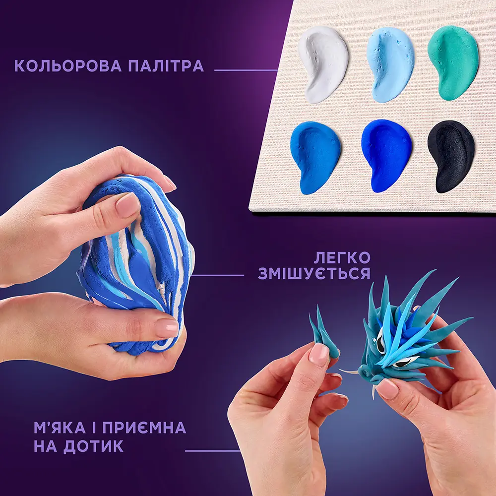Набір для створення 3D-картини "Манга: Вода" 29*29 см, 20037, ТМ ОКТО 5