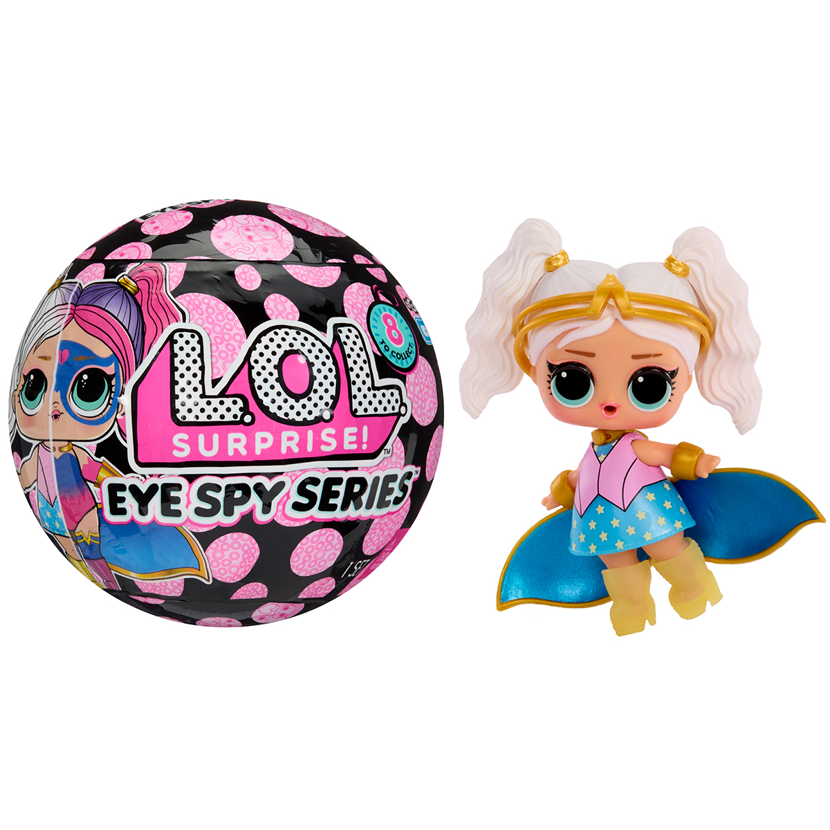 Набір ігровий з лялькою L.O.L. Surprise! серії "Eye Spy" - Загадкові подружки (в диспл.), 542629