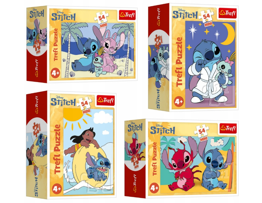Пазл "54 Mini" - Стич и его мир / Disney Lilo&Stitch, 54220