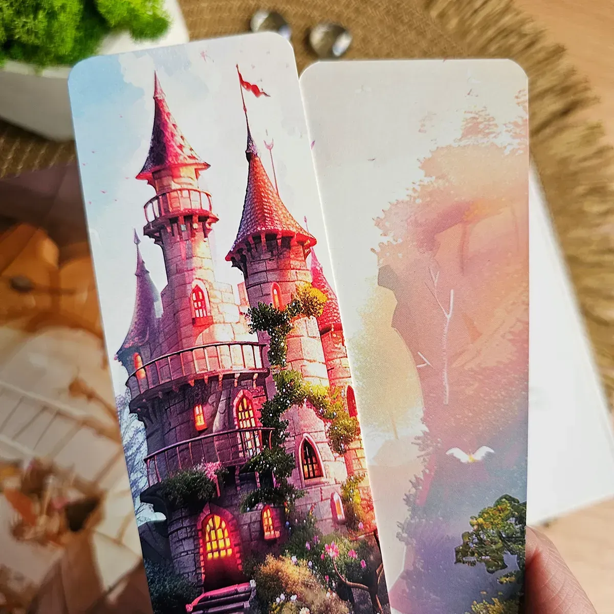 Закладка для книг MriyTaDiy, "Сказочный замок", art bm-08 1