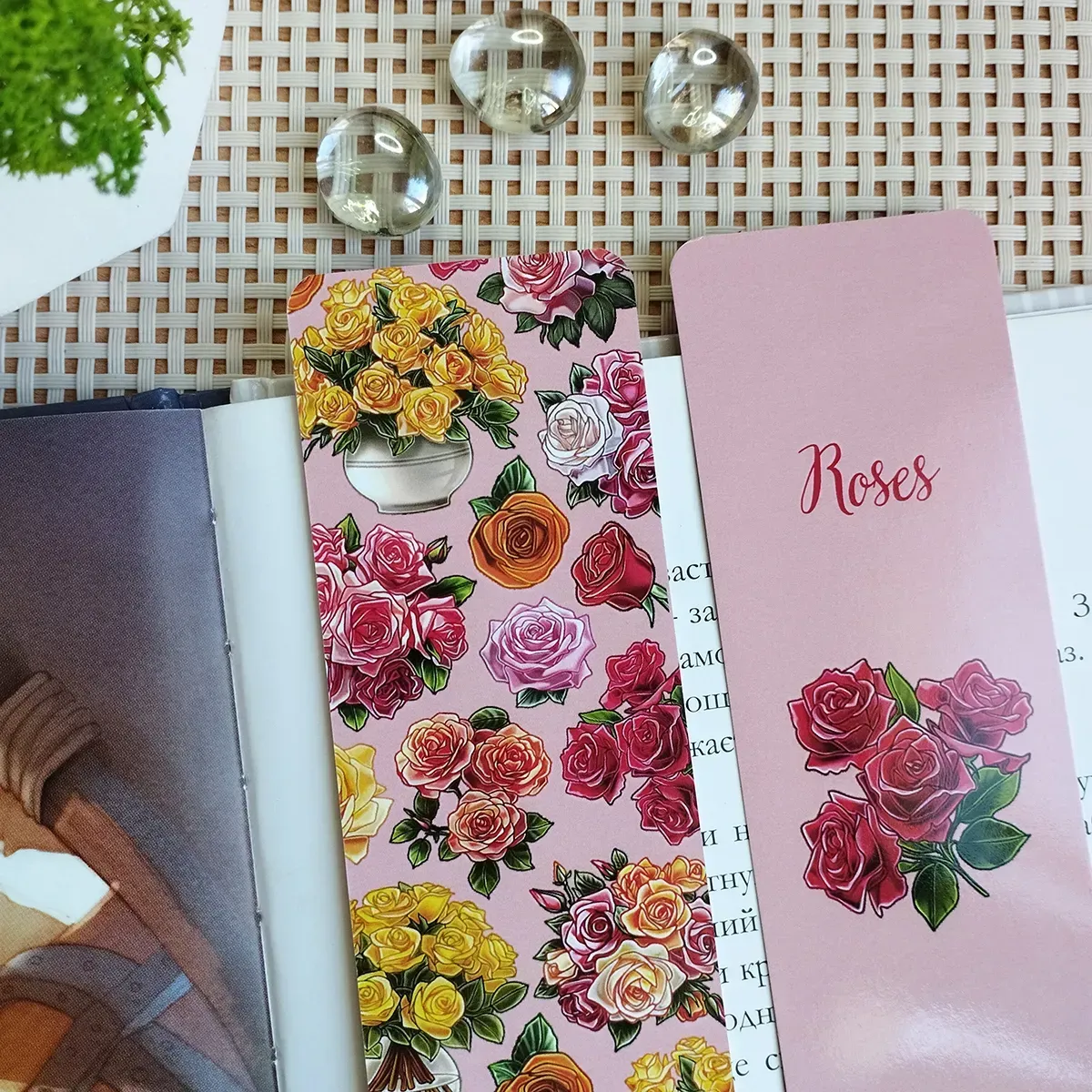 Закладка для книг MriyTaDiy, "Roses" 1