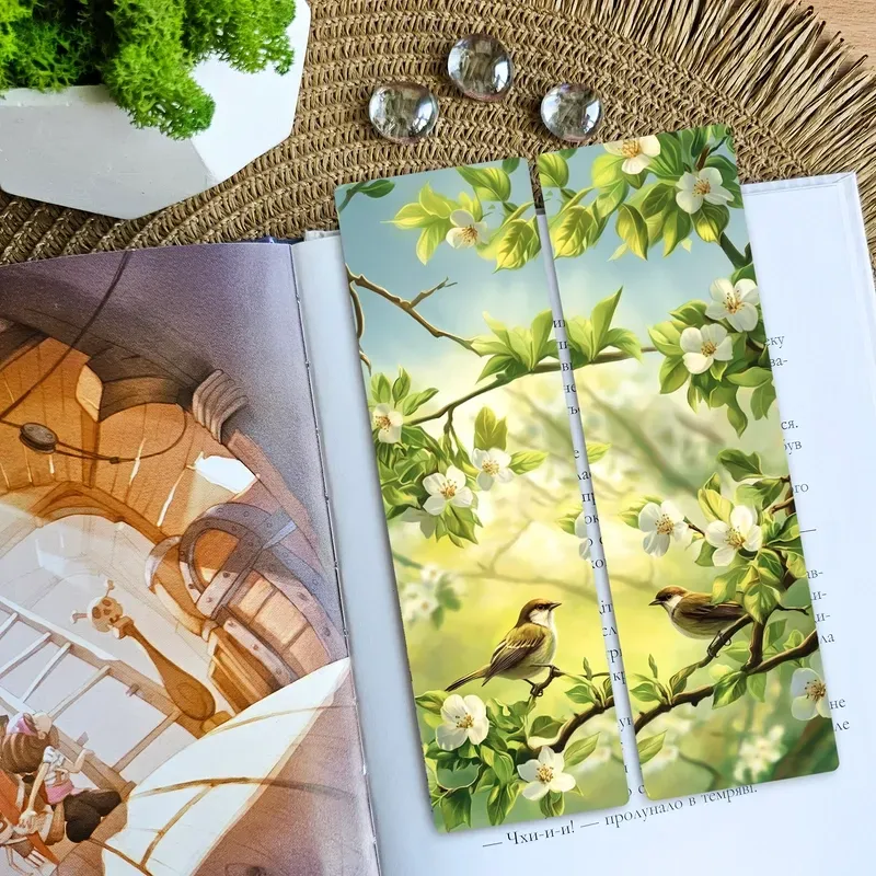 Закладка для книг MriyTaDiy, "Весняні трелі", art bm-87