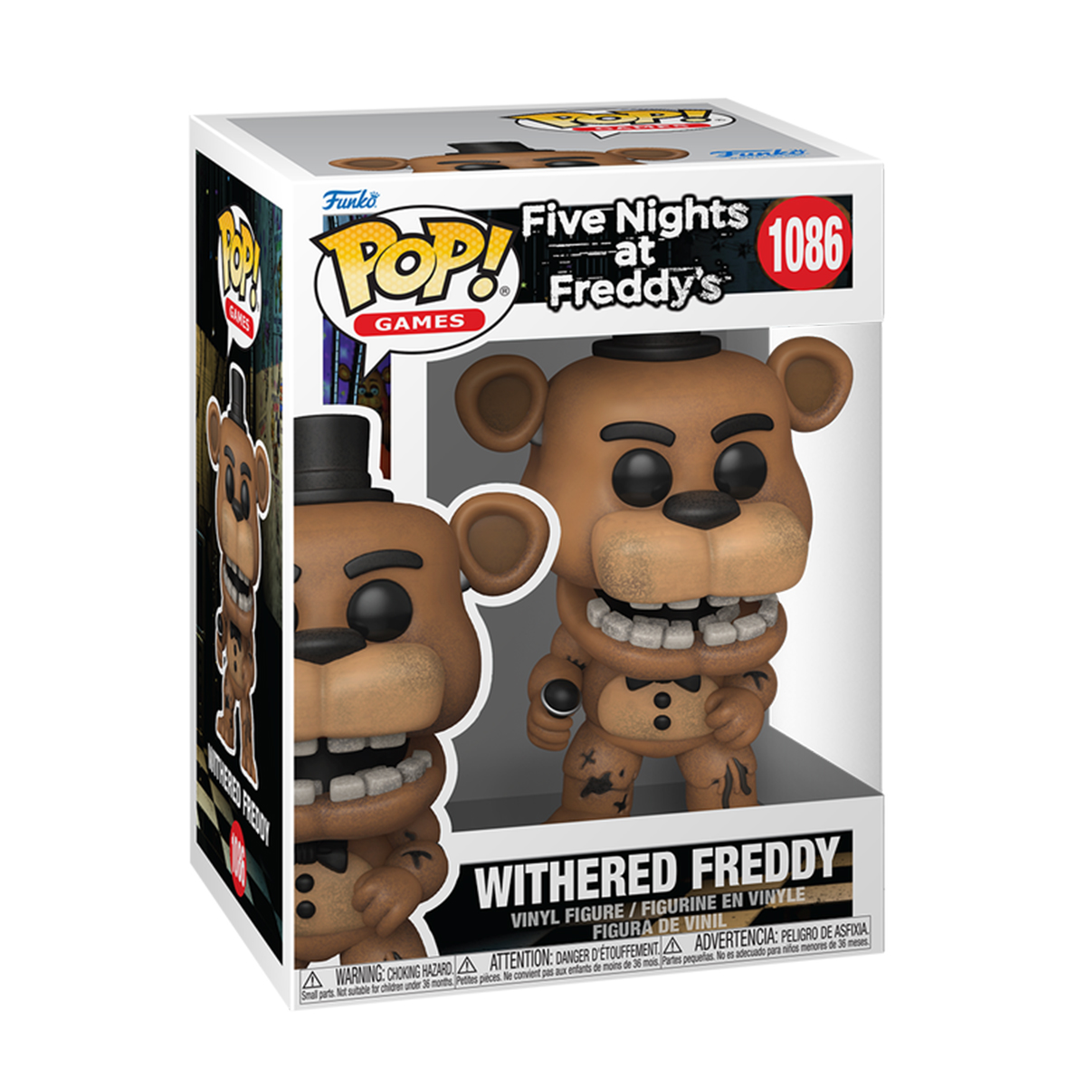 Фигурка Funko Pop! "5 ночей во Фредди" - Поломанный Фредди, 83867 1