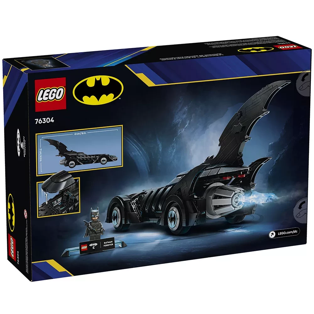 Конструктор Lego DC "Бетмен назавжди Бетмобіль", 76304 1