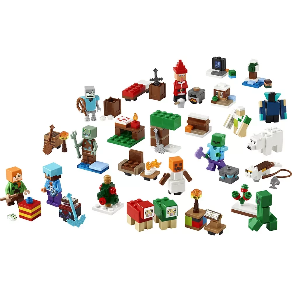 Конструктор Lego Minecraft "Адвент календарь 2025", 21280 2