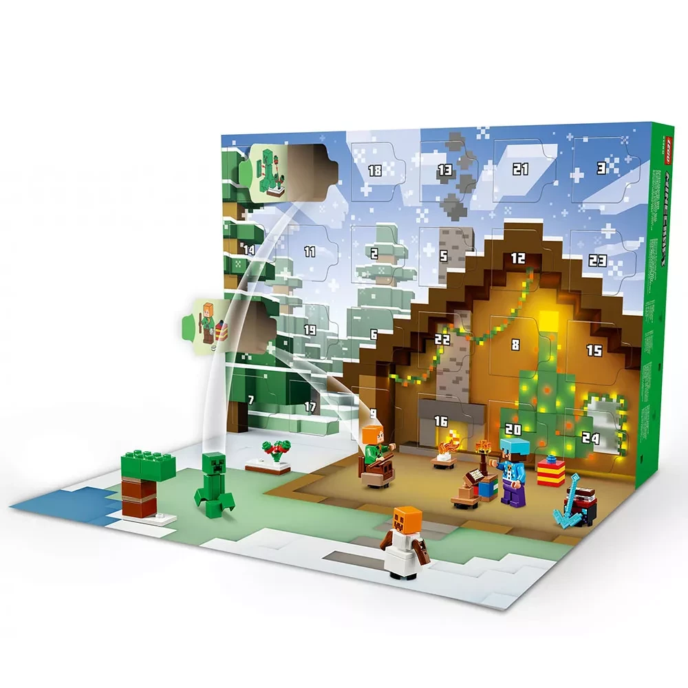 Конструктор Lego Minecraft "Адвент календарь 2025", 21280 3