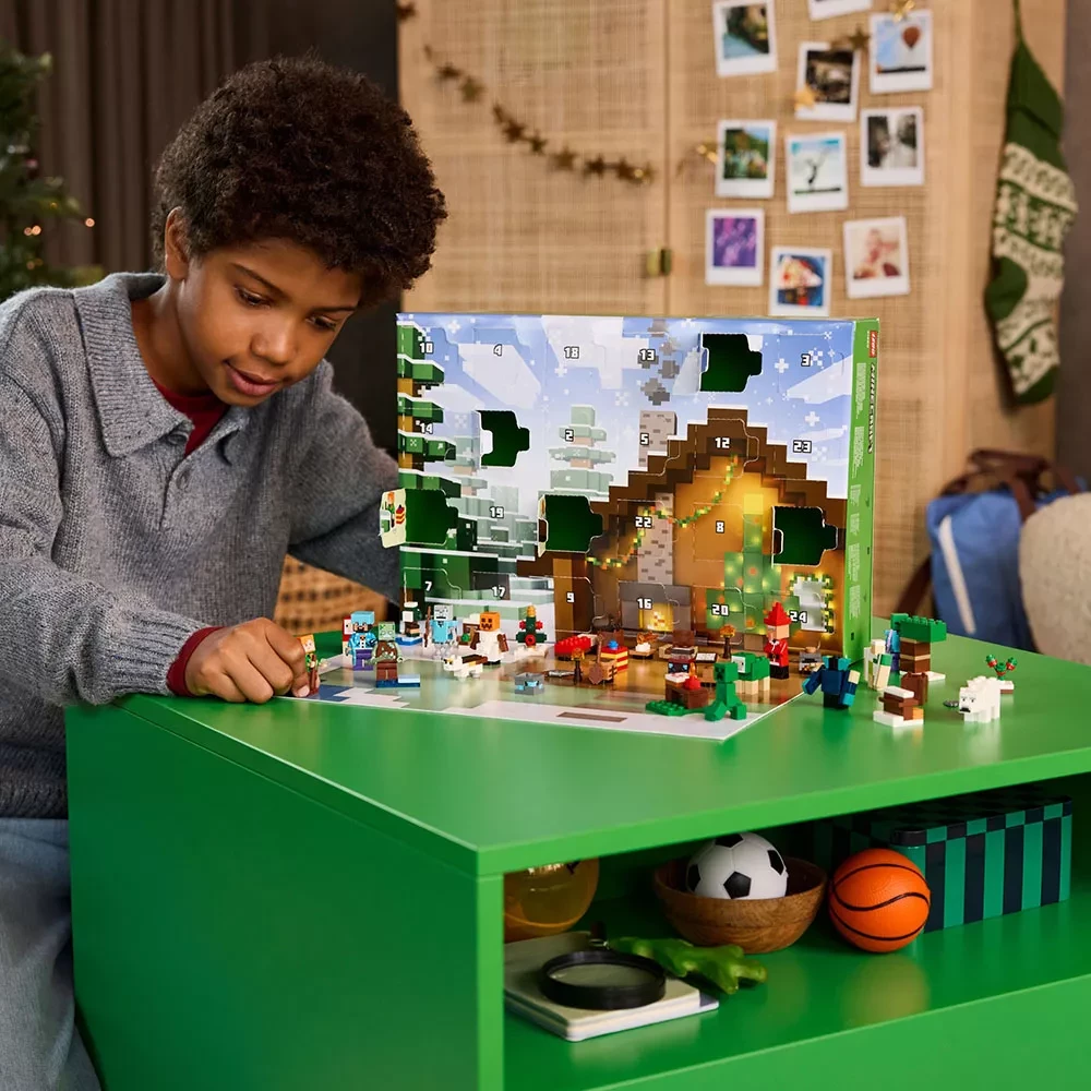 Конструктор Lego Minecraft "Адвент календарь 2025", 21280 4