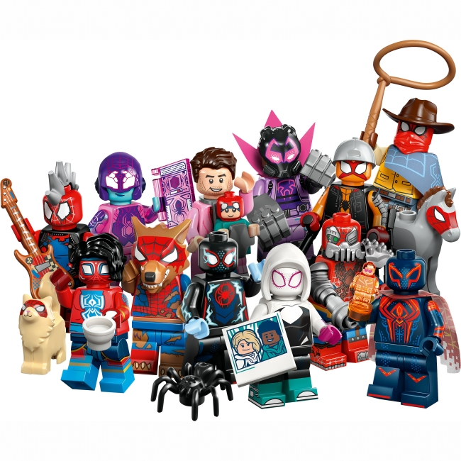 Конструктор Lego Minifigures "Человек-паук: Сквозь Вселенную", 71050 1