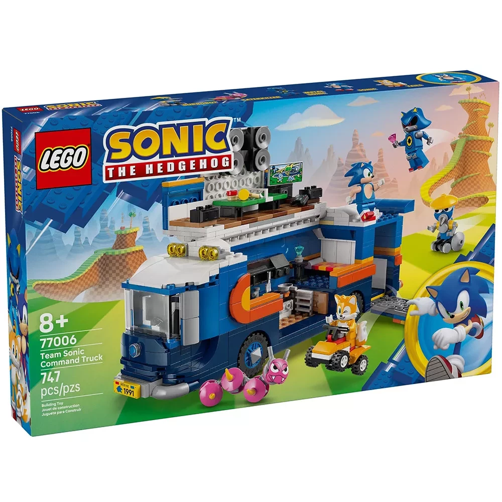 Конструктор Lego Sonic "Sonic та командна вантажівка", 77006