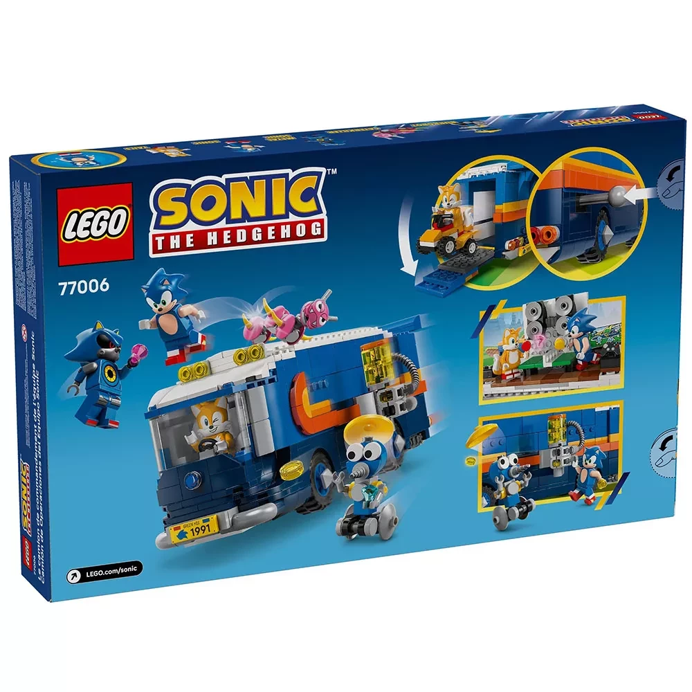 Конструктор Lego Sonic "Sonic та командна вантажівка", 77006 1