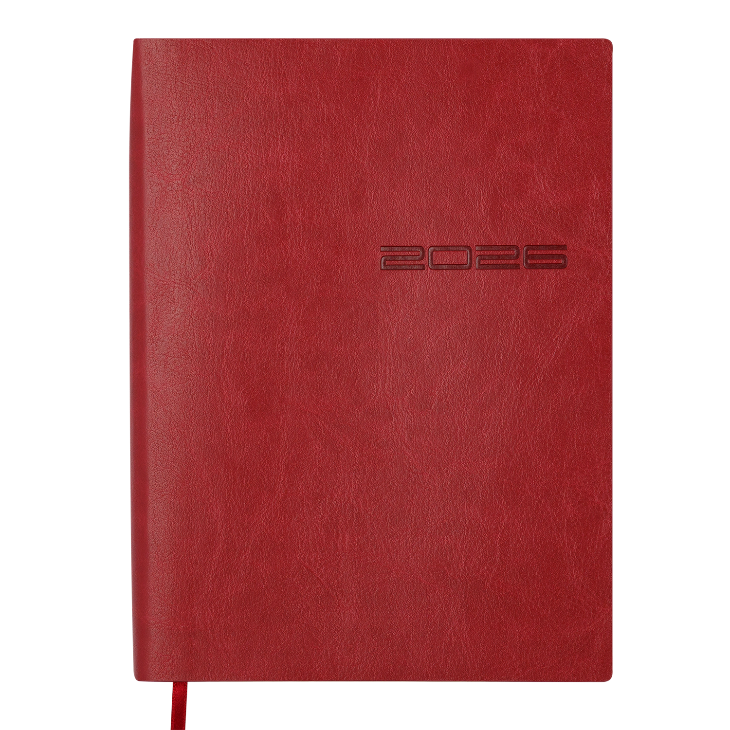 Дневник датированный A5, 2026 Ideal, красный, BM.2175-05