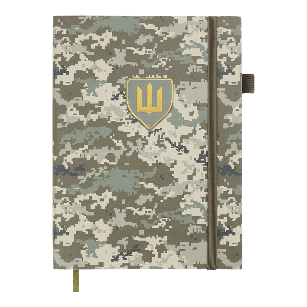 Щоденник датований A5, 2026 Military, світло-зелений, BM.21134-15