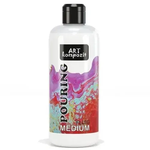 Краска акриловая ART Kompozit Pouring Medium, жидкая, 1 л
