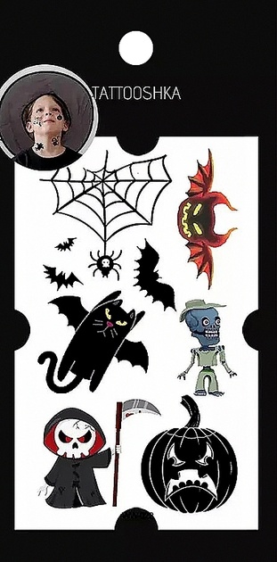 Тату  "Helloween kids 3"