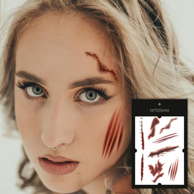 Тату "Шрами Helloween" 1
