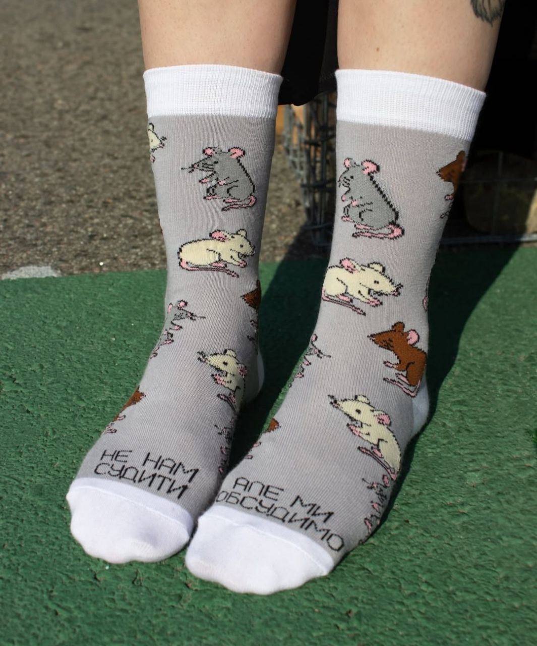 Шкарпетки "Пацючки" 41-45, DHS099 2