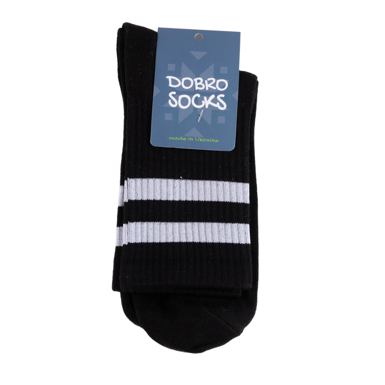 Шкарпетки "Чорні-білі" 41-45, DHS087