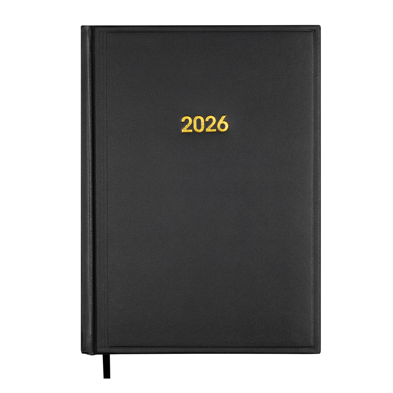 Щоденник датований A5, 2026 Base, чорний, BM.2108-01
