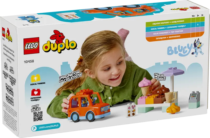 Конструктор Lego Duplo "Путешествие с мороженым из Блуи", 10458