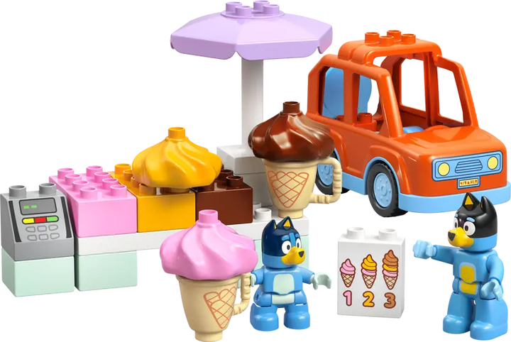 Конструктор Lego Duplo "Путешествие с мороженым из Блуи", 10458 2