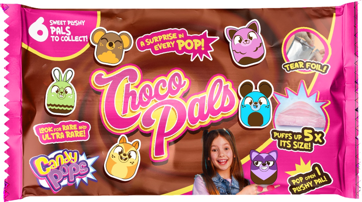 Мягкая игрушка "Шоколадные друзья" Candy Pops, 2408004