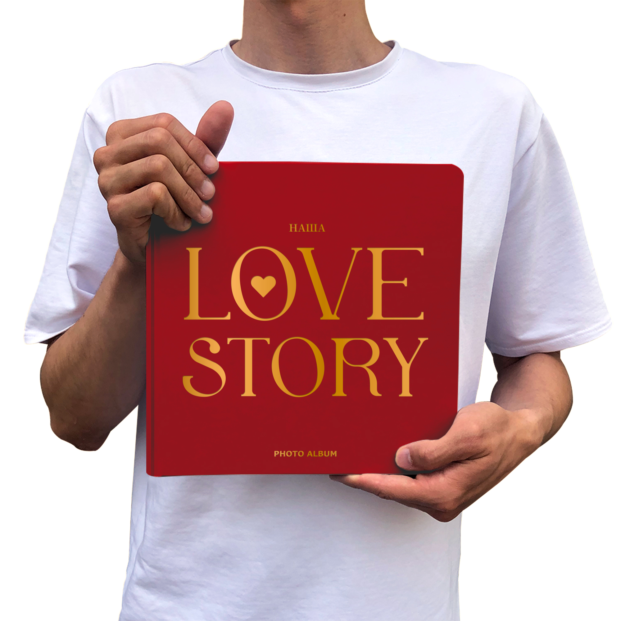 Фотоальбом "Love story", червоний, orner-2949 6