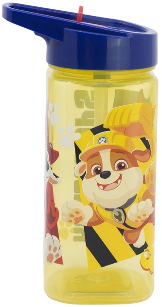 Пляшка квадратна дитяча для напоїв 510 мл "Paw patrol boy rescue pups", 81614