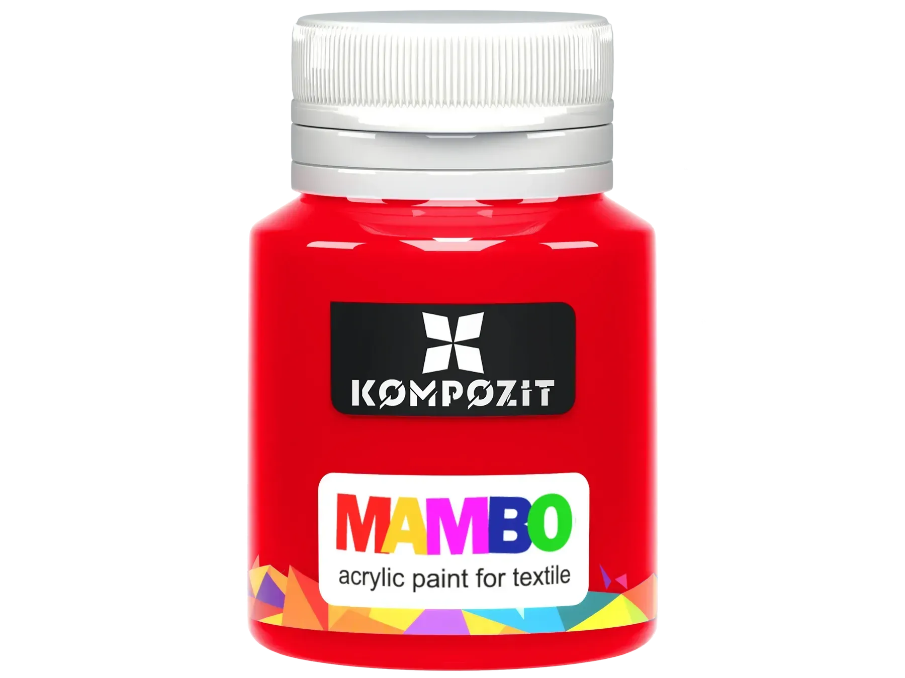 Фарба по тканині MAMBO "ART Kompozit", 20 мл (10 червоний)
