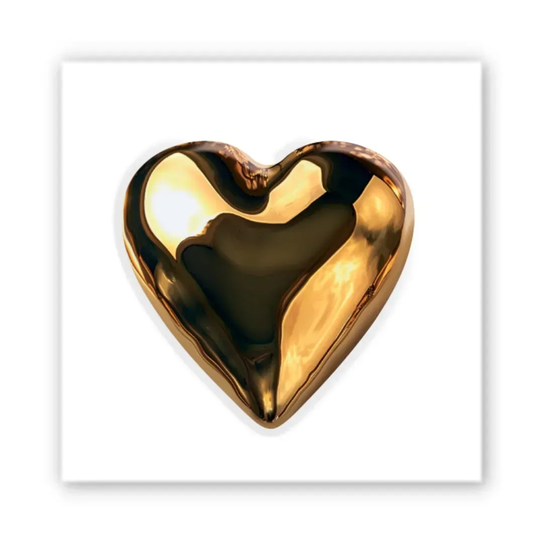 3D-стікер "Golden Heart"