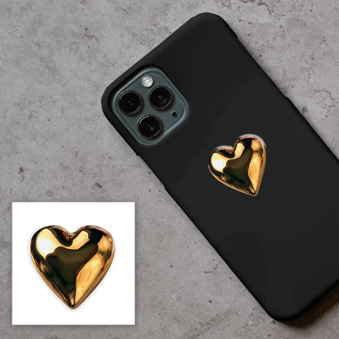 3D-стікер "Golden Heart" 1