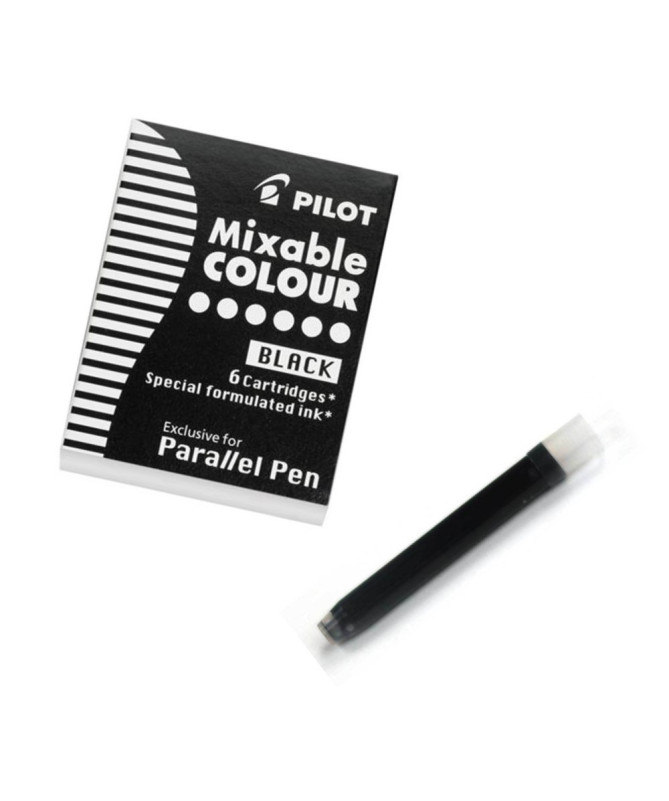 Картридж к перьевой ручки Parallel Pen черный (6) IC-P3-S6-B 1