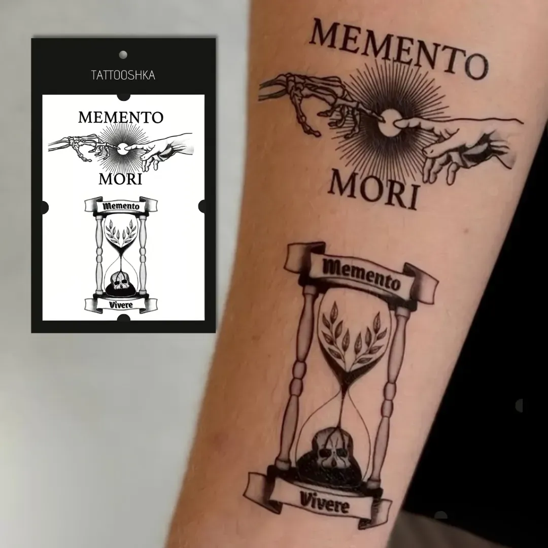 Тату "Memento Mori" 1