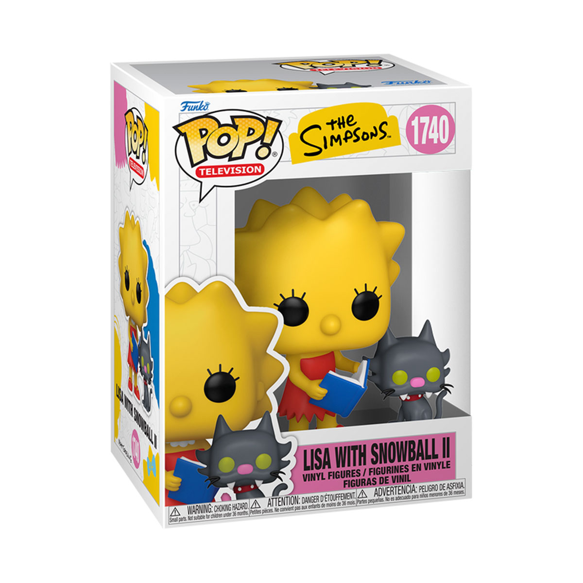 Набір фігурок FUNKO POP! серії "Сімпсони S11" - Ліса й Маленький Помічник Санти, 86409 1