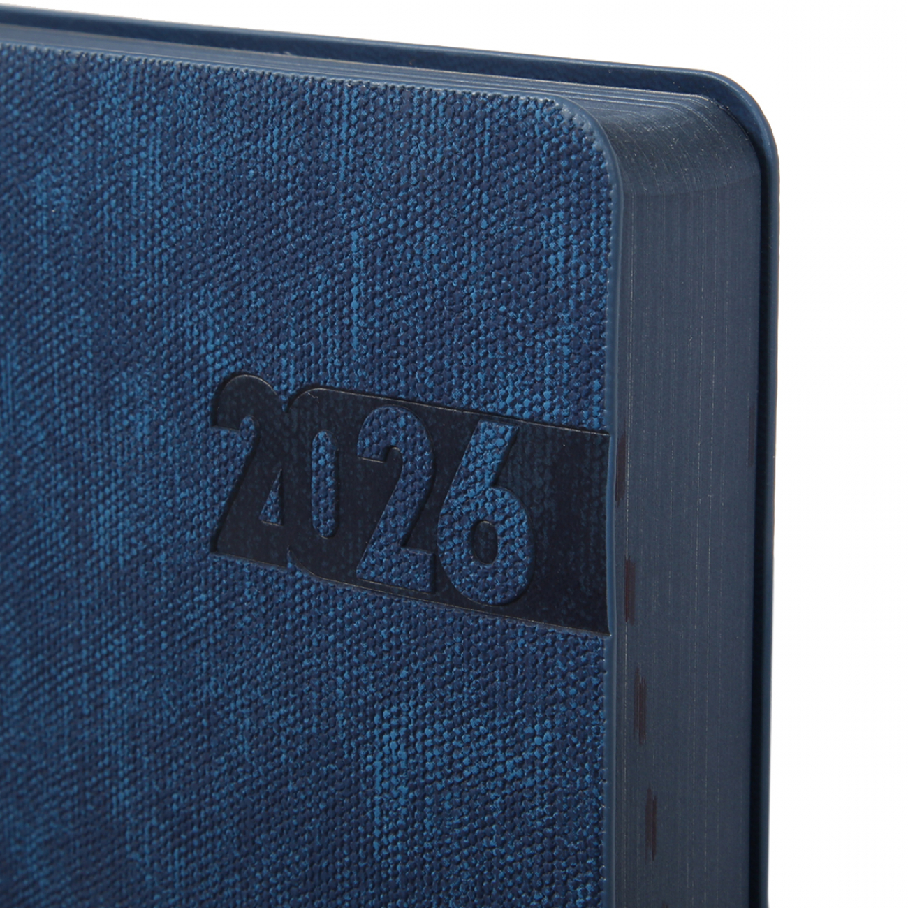 Дневник-деловая записная книжка А5 2026 "Boss" датированный, мягкий, синий, 368 стр., 252633, Leo Planner 1