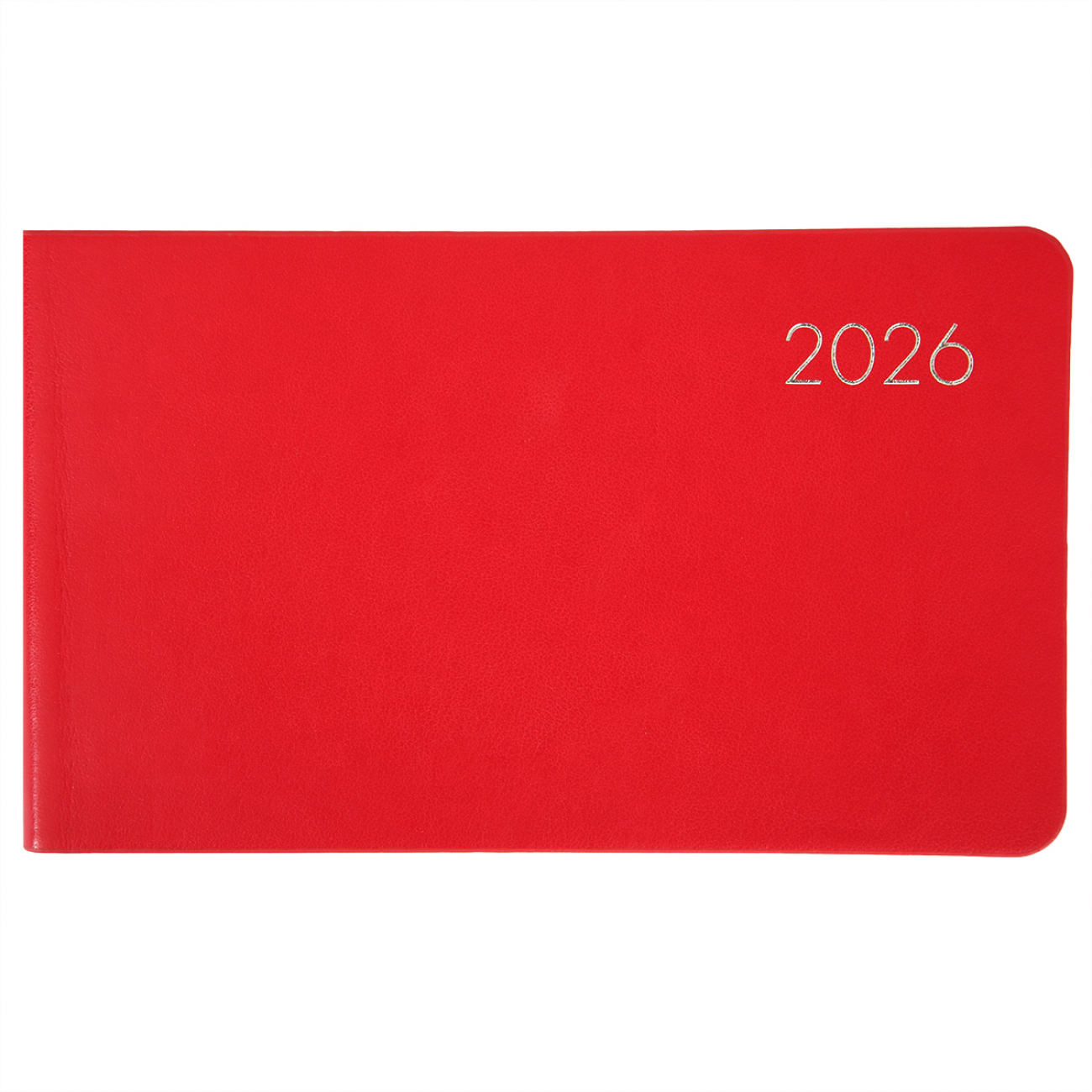 Еженедельник датированный 2026 "Glory" 10*17 см, мягкий, красный, 128 стр., 252652, Leo Planner