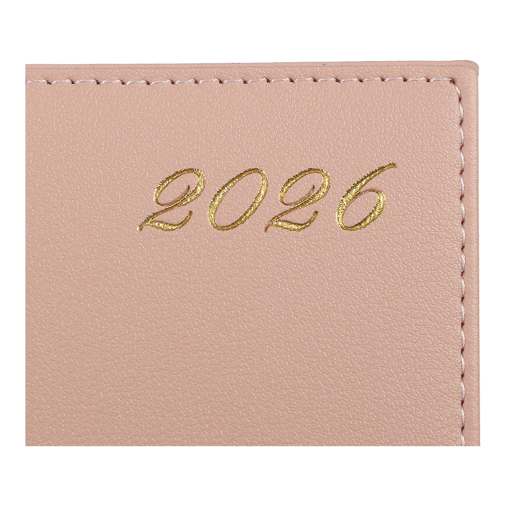 Щоденник датований A5, 2026 Nude, світло-рожевий, BM.21140-43 3