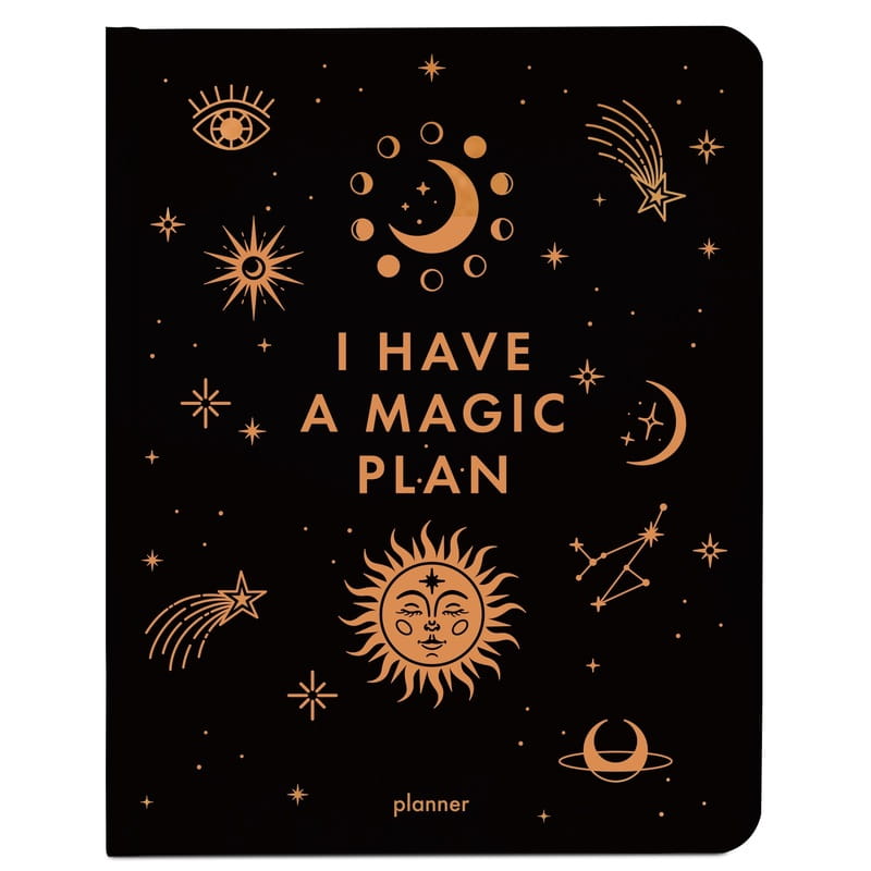 Блокнот для планирования "I have MAGIC plan" black, orner-2875