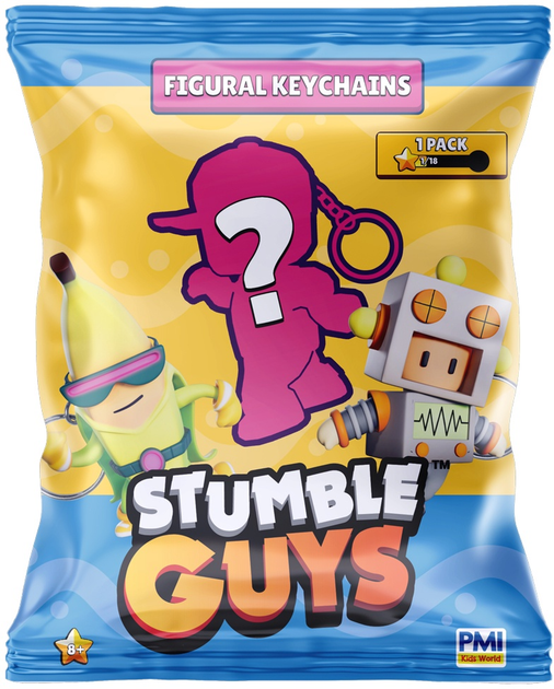 Колекційна фігурка-брелок STUMBLE GUYS  W2 (у диспл.), SG8204