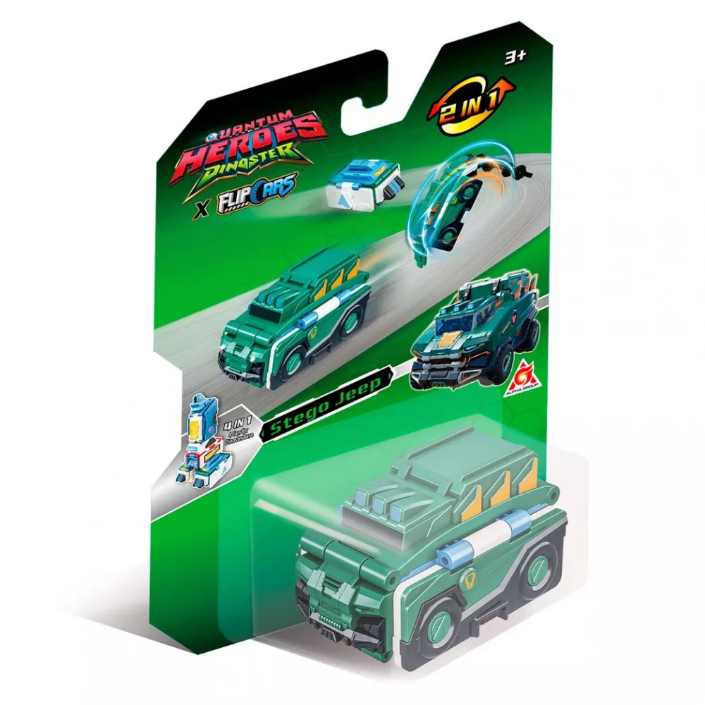 Машинка-трансформер Dinoster, 2в1, в асорт., EU636310R 3
