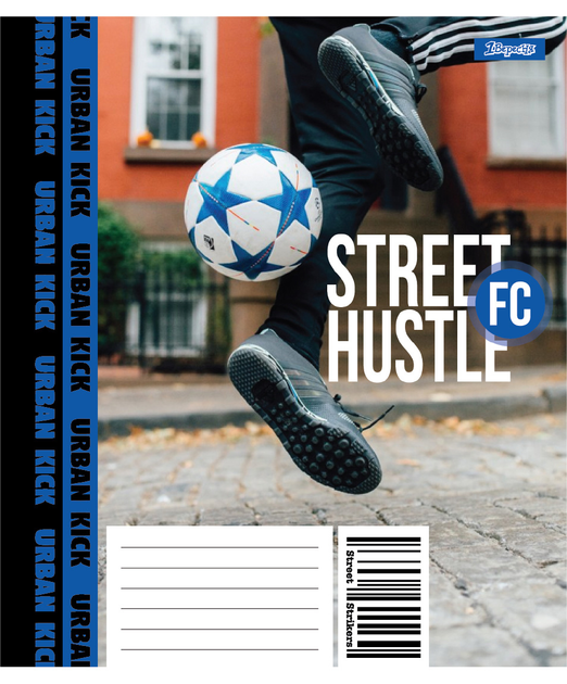 Тетрадь 18 лин. 1B "Street Hustle", 768212 1