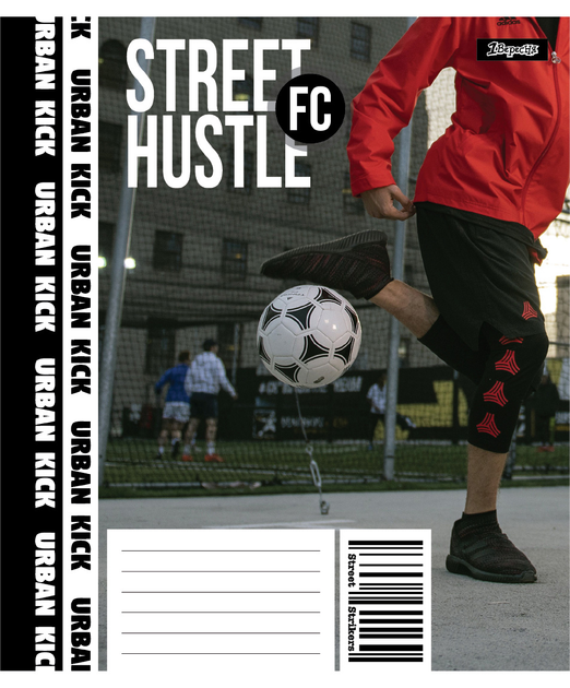 Тетрадь 18 лин. 1B "Street Hustle", 768212 5