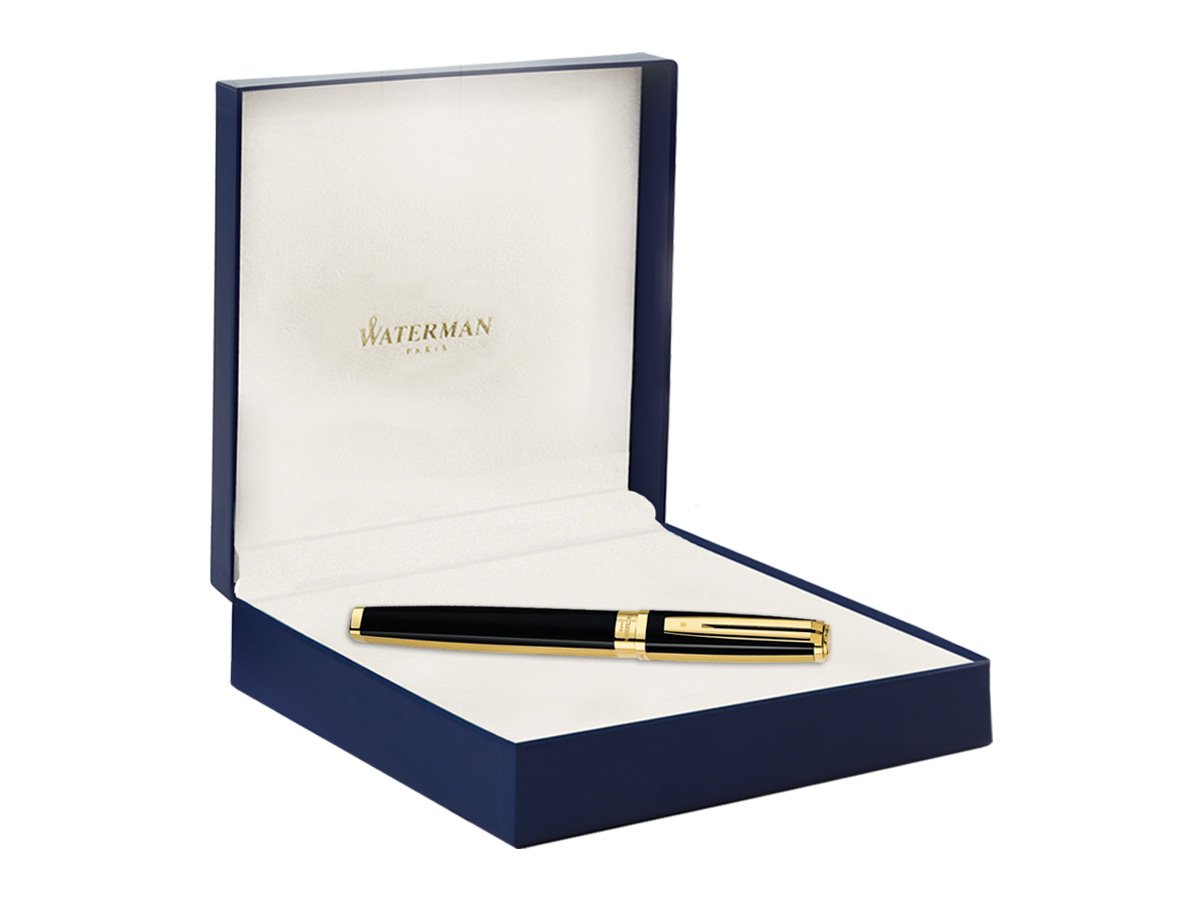 Ручка Waterman EXCEPTION Night/Day Gold GT  FP F, поз. перо, 11 025 4
