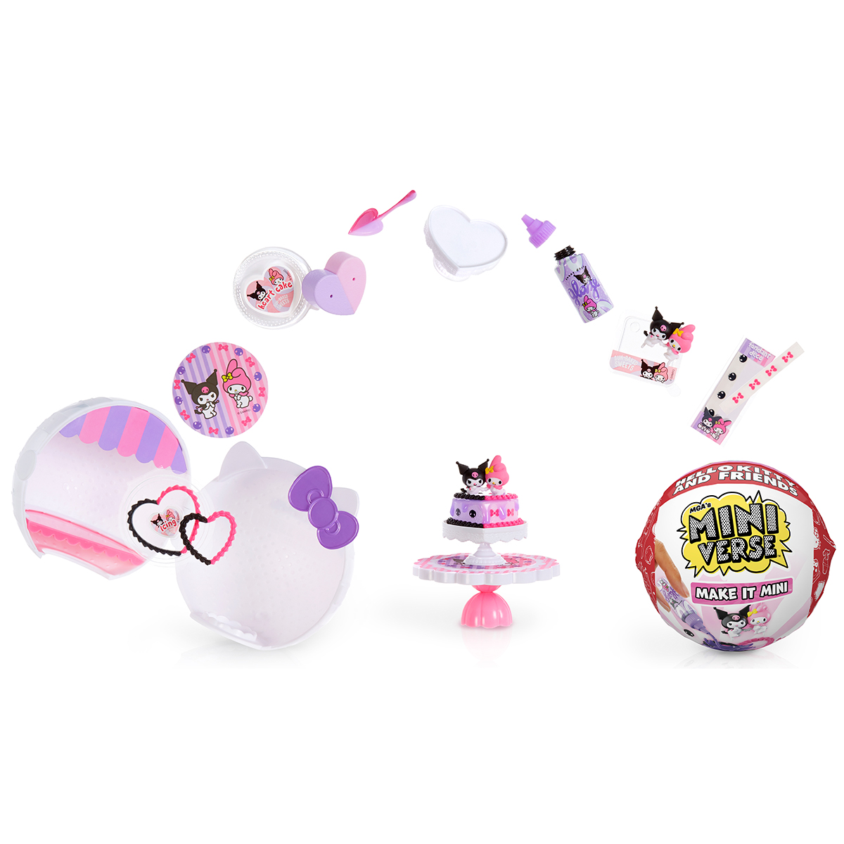 Ігровий набір Miniverse серії "Sanrio" S2 - Створи стиль разом з Хеллоу Кітті та друзями, 547235