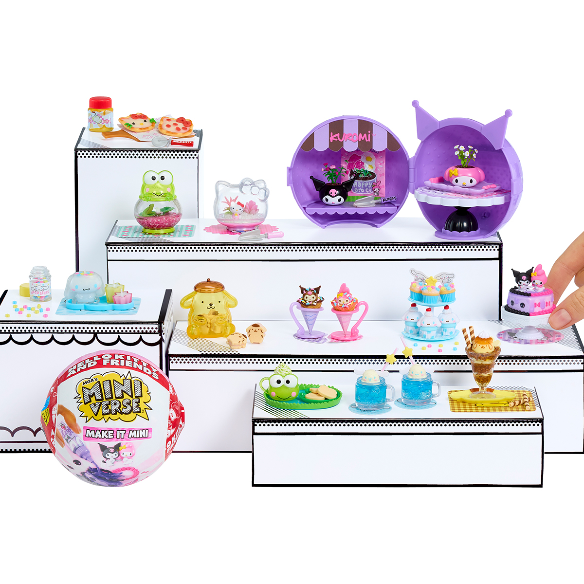 Ігровий набір Miniverse серії "Sanrio" S2 - Створи стиль разом з Хеллоу Кітті та друзями, 547235 4